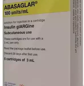 Abasaglar Kwikpen100IU/ml SC Injection
