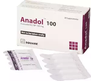 Anadol Suppository 100mg
