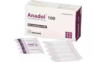 Anadol Suppository 100mg