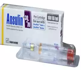 Ansulin 30/70 100IU Cartridge