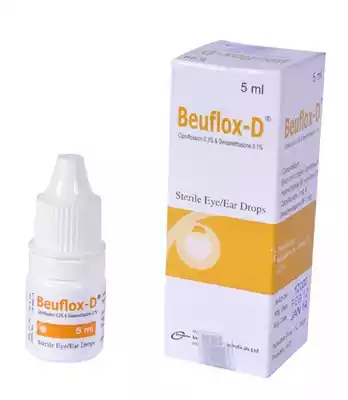 Beuflox D Eye Drop Suspension 0.3%+0.1%/5ml