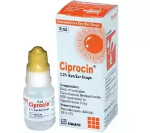 Ciprocin Eye Drop 0.3%/5ml
