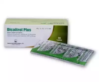 Dicaltrol Plus Tablet 0.25mcg+252mg
