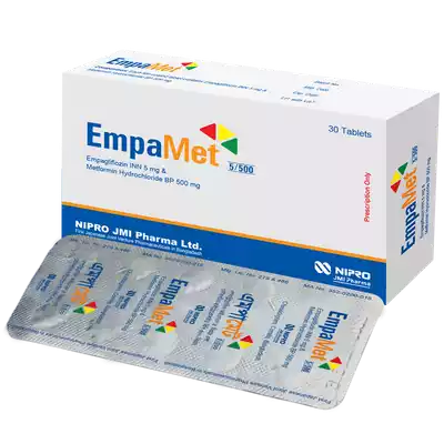 EmpaMet Tablet 5mg+500mg