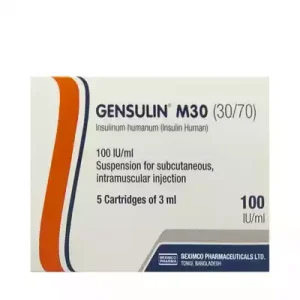 Gensulin M 30/70 Cartridge