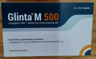 Glinta-M Tablet 2.5mg+500mg