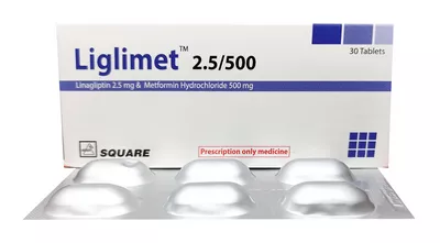 Liglimet Tablet 2.5mg+500mg