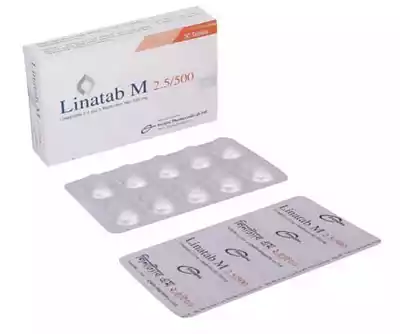 Linatab M Tablet 2.5mg+500mg