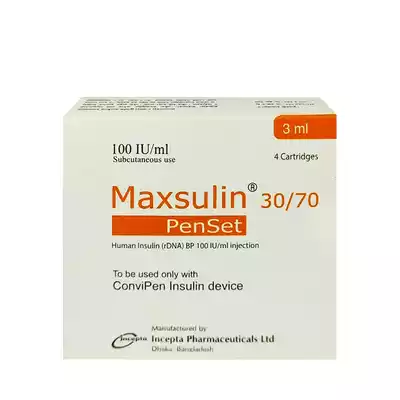 Maxsulin 30/70 pen set
