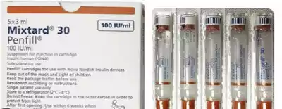 Mixtard 30 Penfill Cartridge