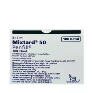 Mixtard 50 Penfill100IU/ml