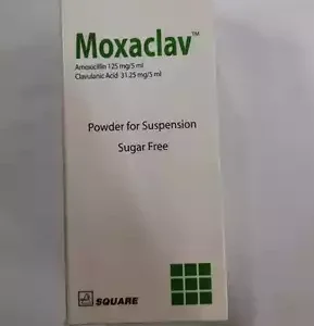 Moxaclav Suspension 125mg+31.25mg/100ml