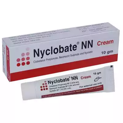 Nyclobate NN Cream (0.5mg+5mg+1LacIU)/10gm