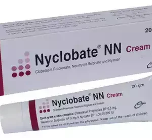 Nyclobate NN Cream (0.5mg+5mg+1LacIU)/20gm