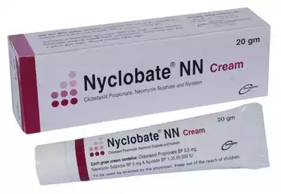Nyclobate NN Cream (0.5mg+5mg+1LacIU)/20gm