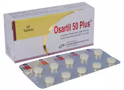 Osartil Plus Tablet 50mg+12.5mg