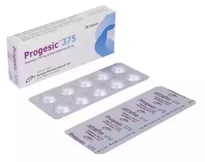 Progesic Tablet 375mg+20mg