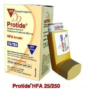 Protide Inhaler 25mcg+250mcg