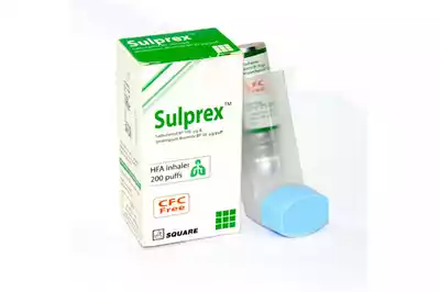 Sulprex Inhaler (100mcg+20mcg)/puff