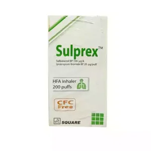 Sulprex Inhaler Refill (100mcg+20mcg)/Re-fillpuff