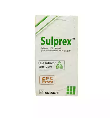 Sulprex Inhaler Refill (100mcg+20mcg)/Re-fillpuff