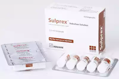 Sulprex Nebuliser (2.5mg+500mcg)/3ml